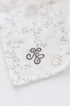 Augustin le lapin Doudou gris imprimé Rêve étoilé