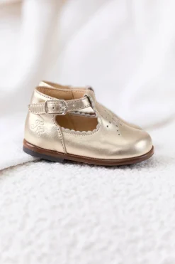 Babies Cuir doré