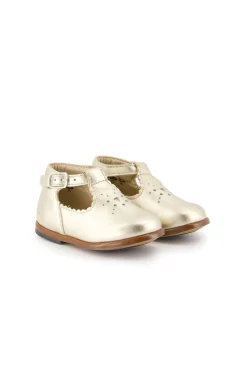 Babies Cuir doré