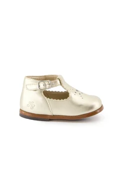 Babies Cuir doré
