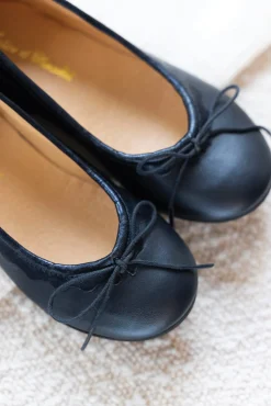Ballerines Cuir marine