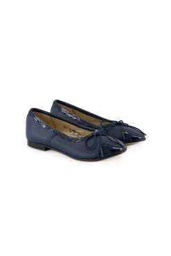 Ballerines Cuir marine