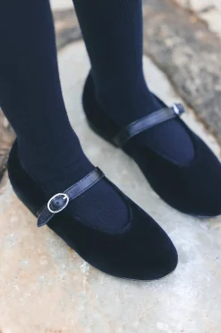 Ballerines Marine velours