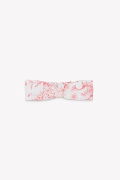 Bandeau Praline inspiration Toile de Jouy
