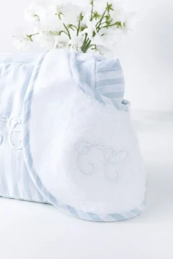 Bavoir Garda bleu ciel T1