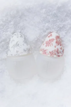 Biberon anti-colique Toile de jouy gris Élhée x Tartine et Chocolat