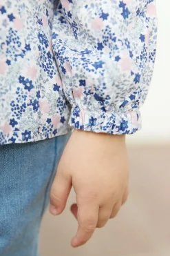 Blouse Bleuet à petites fleurs