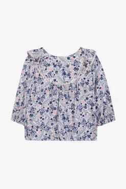 Blouse Bleuet à petites fleurs