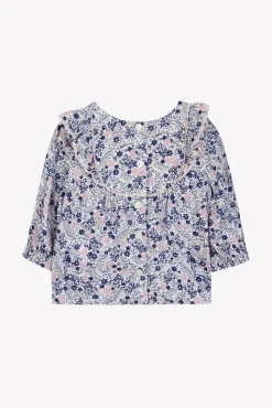 Blouse Bleuet à petites fleurs