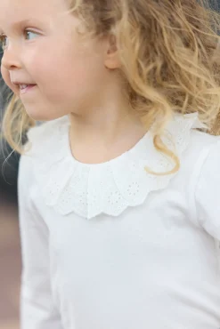 Body Ecru col volanté