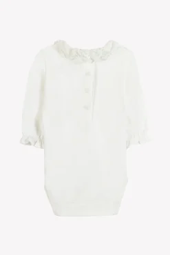 Body Ecru col broderie anglaise
