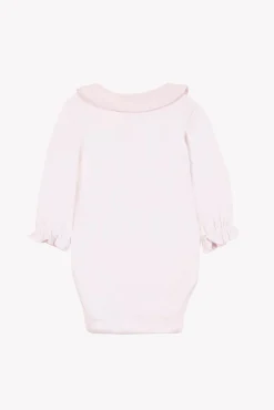 Body Rose pâle double col pétale