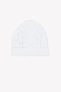 Bonnet Ecru torsades