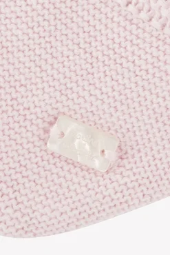 Bonnet Rose pâle cache-oreilles