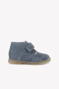 Bottes Bleu grisé nubuck