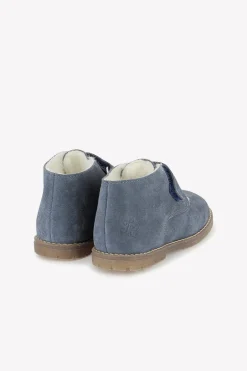 Bottes Bleu grisé nubuck