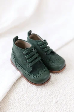 Bottines Vert foncé