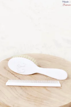 Brosse & Peigne Monogramme Made In France