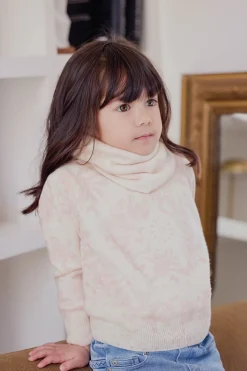 Cache-cou Rose pâle Kujten x Tartine et Chocolat