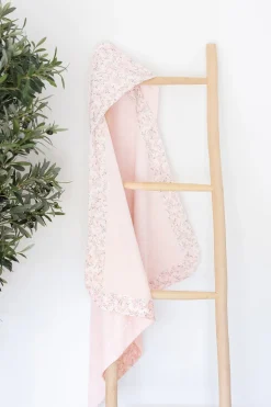 Cape de bain Imprimé fleuri jardin hivernal