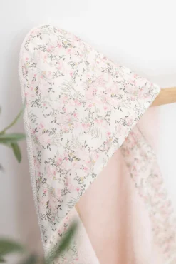 Cape de bain Imprimé fleuri jardin hivernal