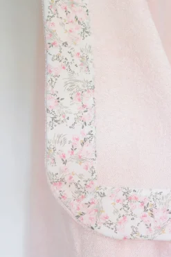 Cape de bain Imprimé fleuri jardin hivernal