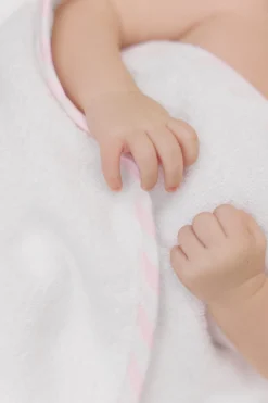 Cape de bain Garda rose pâle