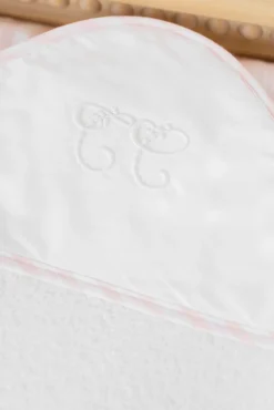 Cape de bain Garda rose pâle