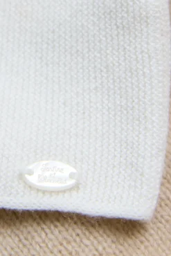 Cardigan Ecru broderie moutons