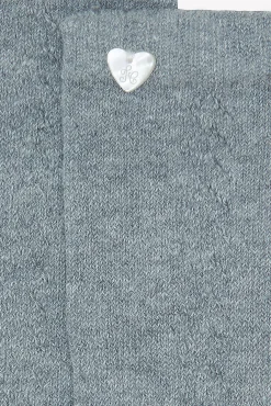 Chaussettes hautes Gris chiné