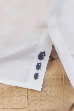 Chemise Blanche monogramme TC