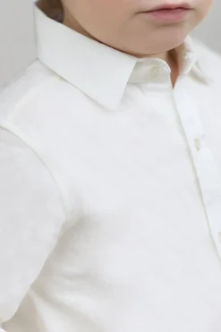 Chemise Ecru monogramme TC