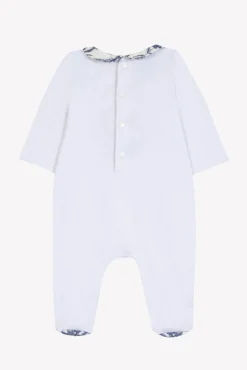 Coffret pyjama et doudou Bleu inspiration Toile de Jouy