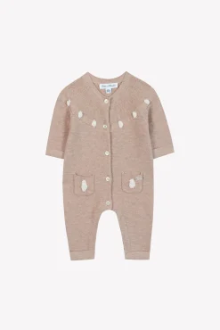 Combinaison longue Moka moutons