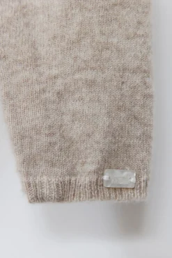 Combinaison longue Greige jacquard