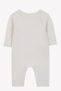 Combinaison longue Ecru broderie