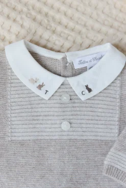 Combinaison longue Greige smocks