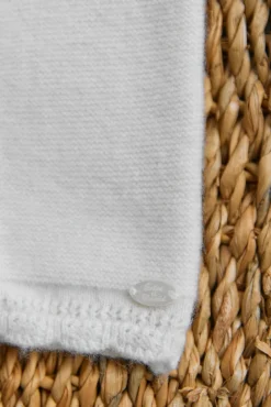 Combinaison longue Ecru col dentelle