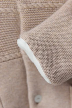 Combinaison Pilote Greige chiné en maille