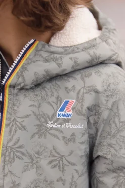 Coupe-vent Kaki K-way x Tartine et chocolat