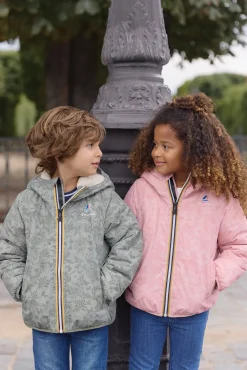 Coupe-vent Rose K-way x Tartine et chocolat