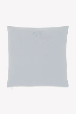 Coussin réversible Imprimé inspiration toile de jouy gris