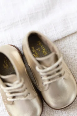 Derbies Cuir doré