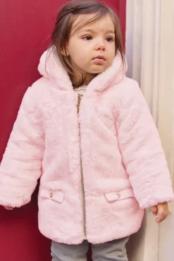 Doudoune Rose pale réversible