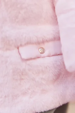 Doudoune Rose pale réversible