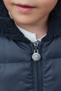 Doudoune Marine réversible