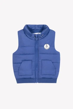 Doudoune Bleu électrique sans manches