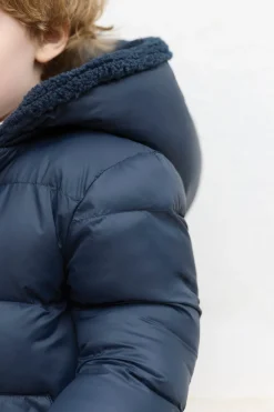 Doudoune Marine réversible