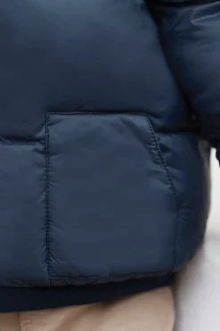 Doudoune Marine réversible