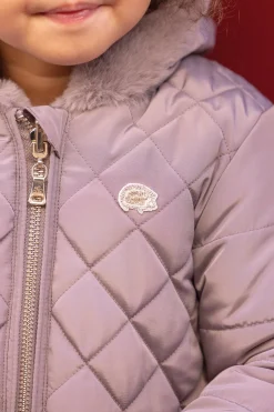 Doudoune Taupe réversible